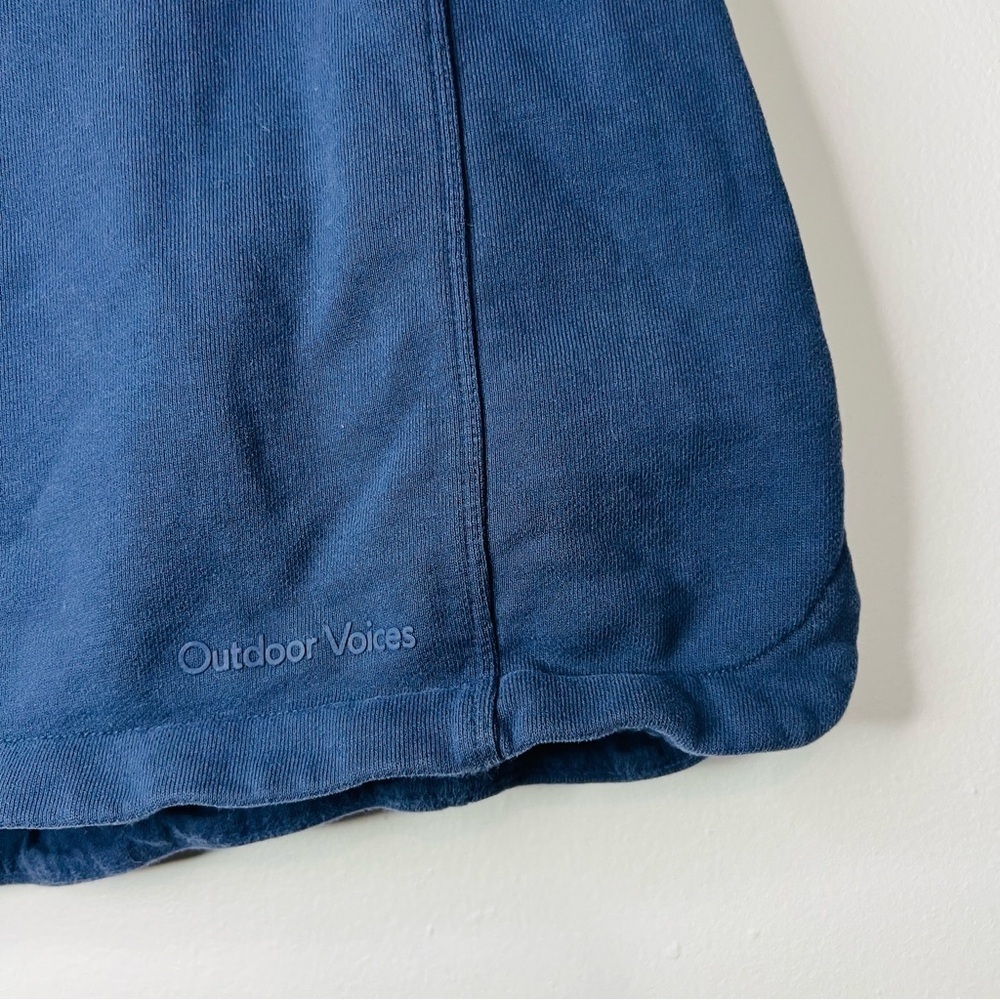 Outdoor voices Organic Cotton Terry Skirt navy size medium - Picture 3 of 6